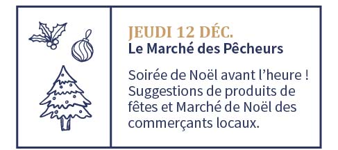 Soirées événements Restaurant Les Pêcheurs Rennes 12 décembre