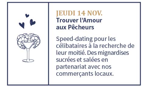 Soirées événements Restaurant Les Pêcheurs Rennes 14 novembre